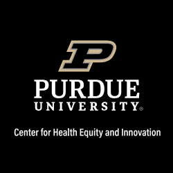 Purdue center for health equity and innovation logo